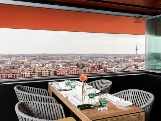 Puerta Ámerica: hoteles lujosos de Madrid