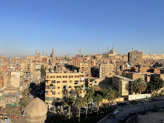 Vistas hotel de lujo en El Cairo
