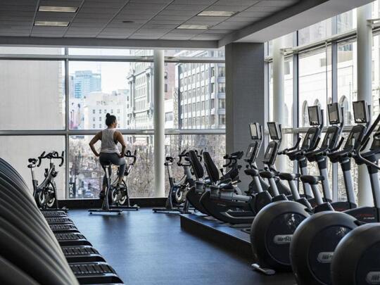 Gimnasio en el hotel
