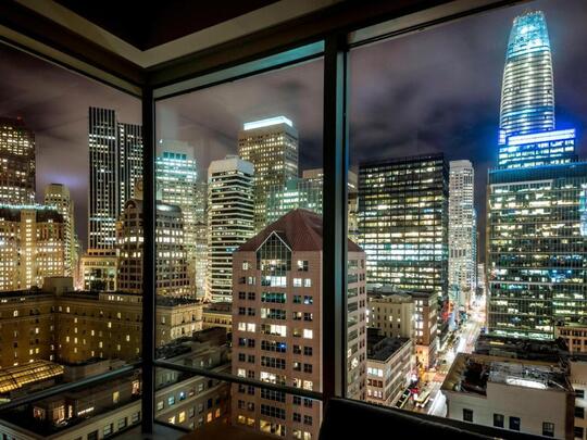 Suite Astor: una de las mejores vistas desde uno de los mejores hoteles 5 estrellas de San Francisco