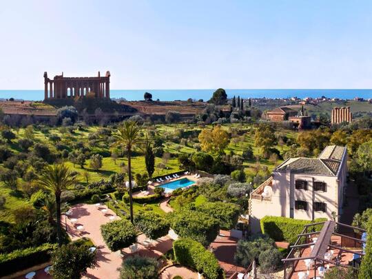Uno de los mejores hoteles de lujo en Sicilia